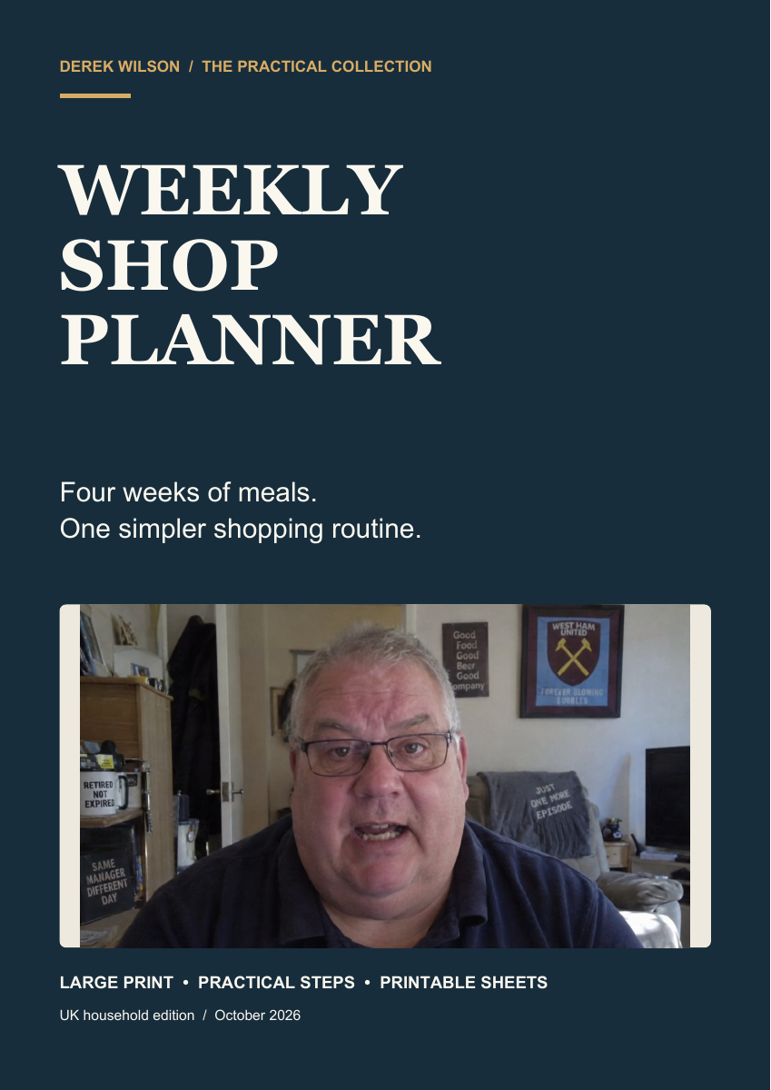 Weekly Shop Planner